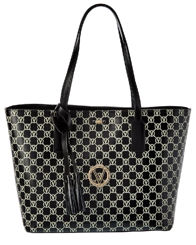 Valentino by Mario Valentino Soho Monogram Leather Tote