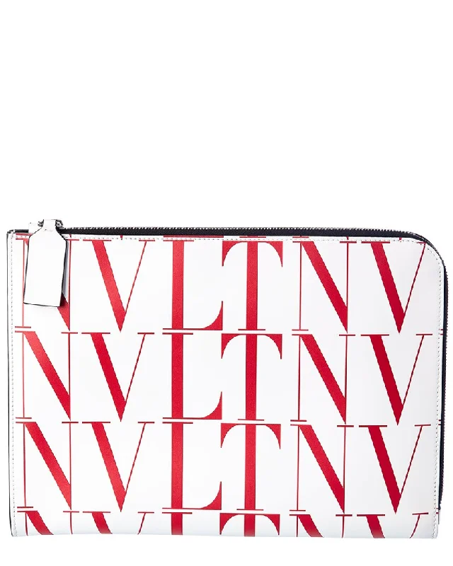 Valentino VTLN Times Leather Pouch