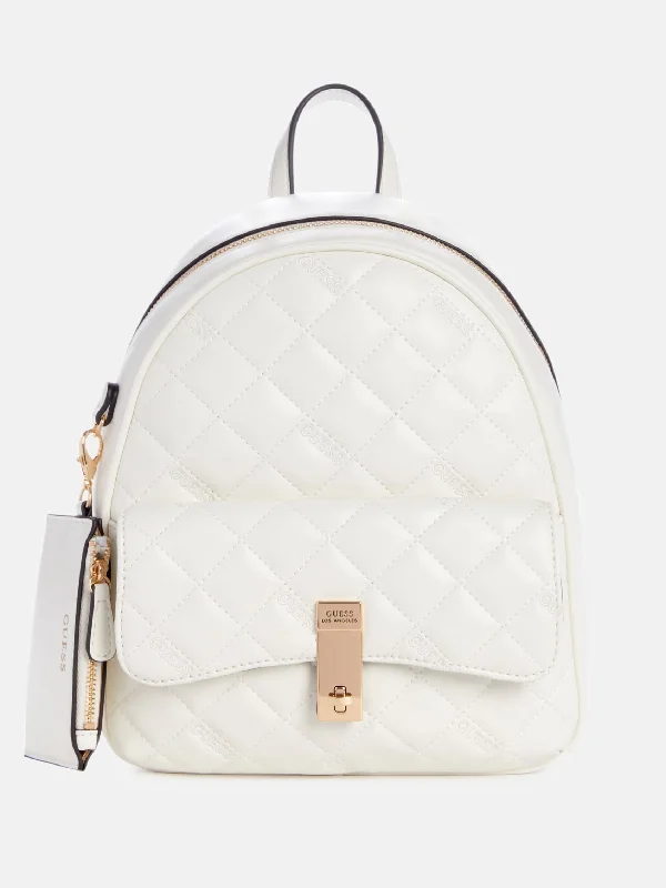 Vandemark Quilted Logo Backpack