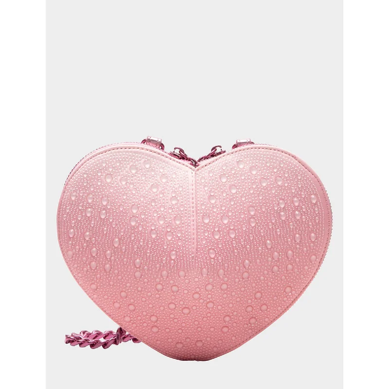 Water Droplet Heart Crossbody Blush