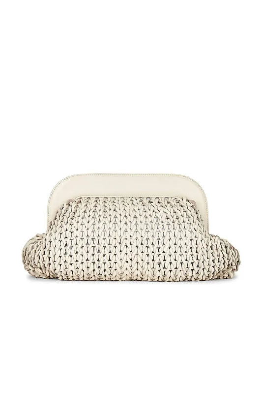 Women's Addie Clutch In Crema