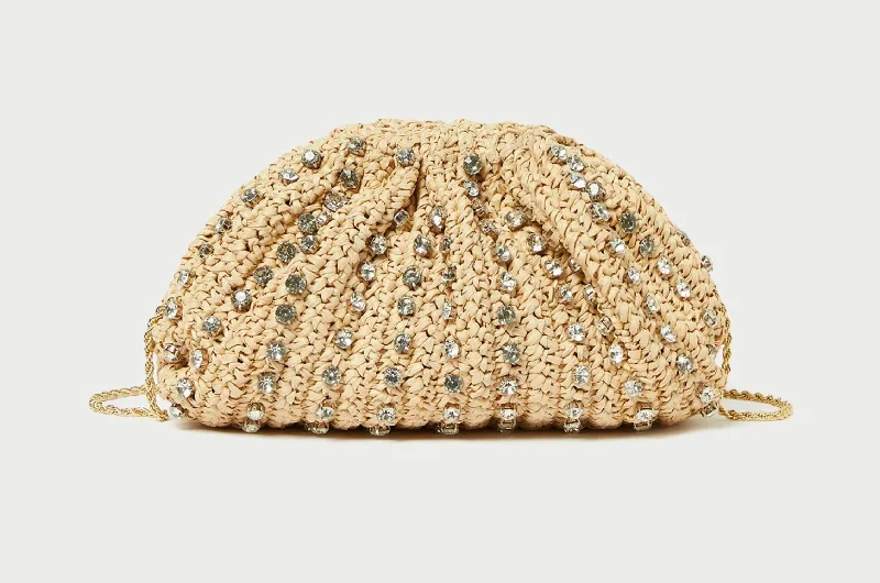 Women's Bailey Dome Clutch In Natural