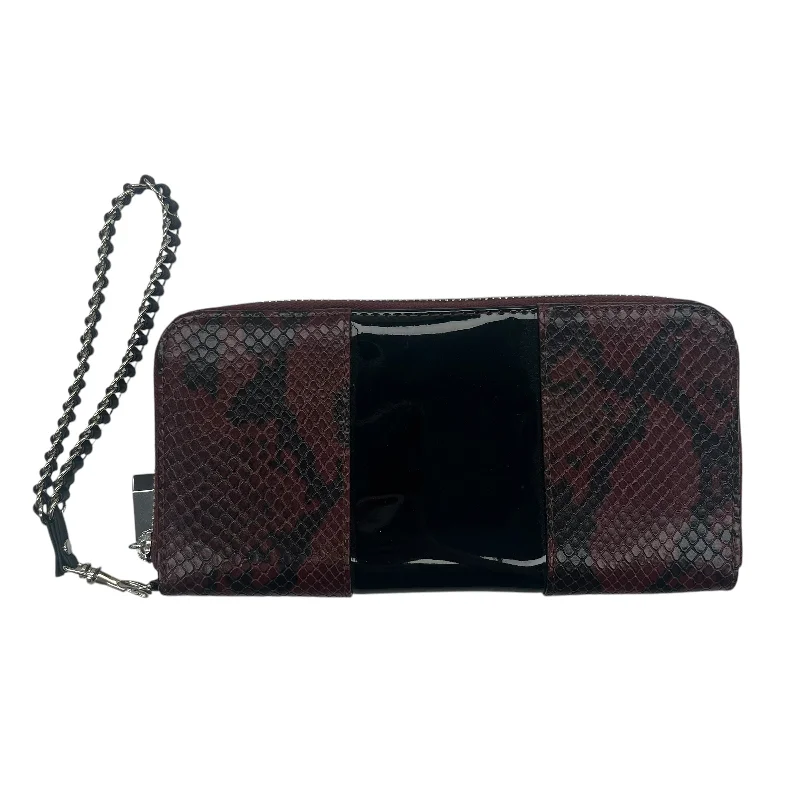 Wristlet By Clothes Mentor In Snakeskin Print, Size:Medium