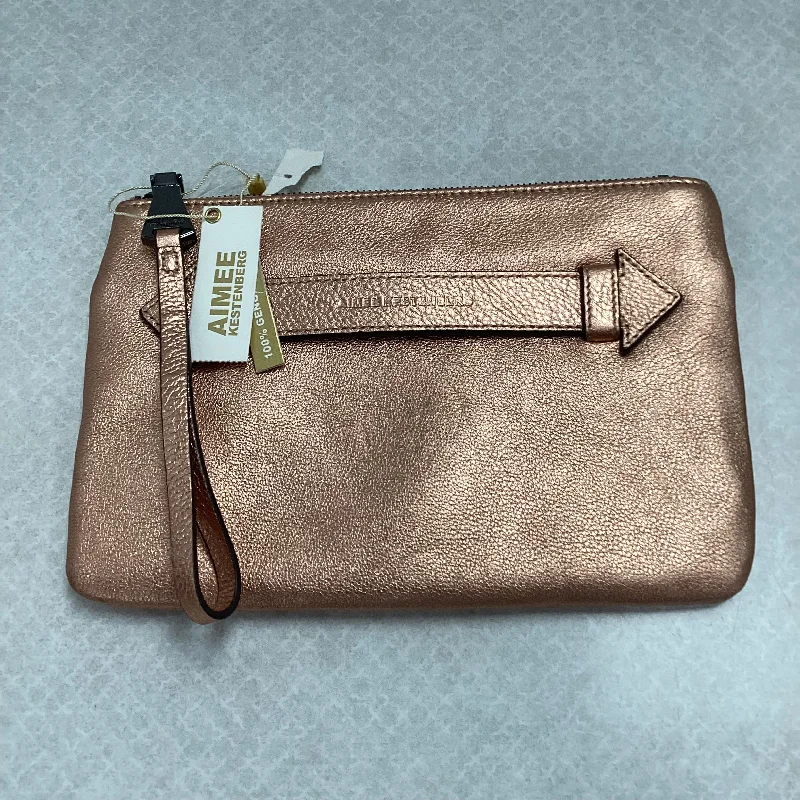 Wristlet Leather By Aimee Kestenberg, Size: Medium